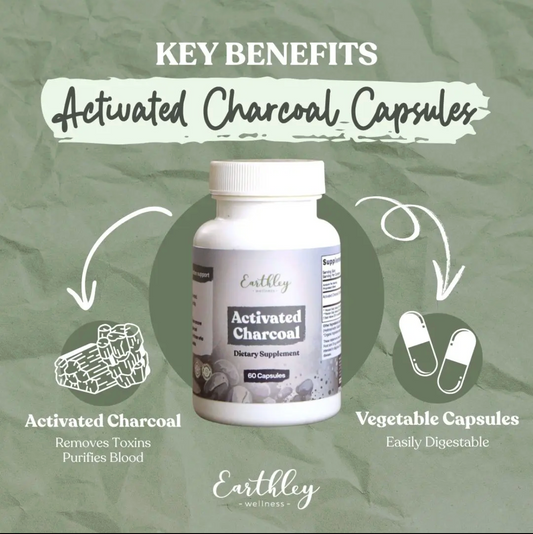Earthley Activated Charcoal Capsules