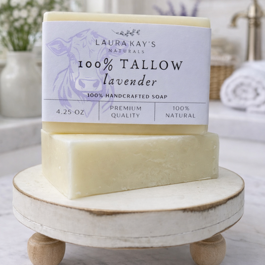 Lavender Tallow | All Natural Tallow Soap