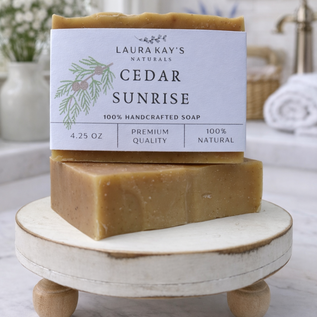 Cedar Sunrise | All Natural Soap