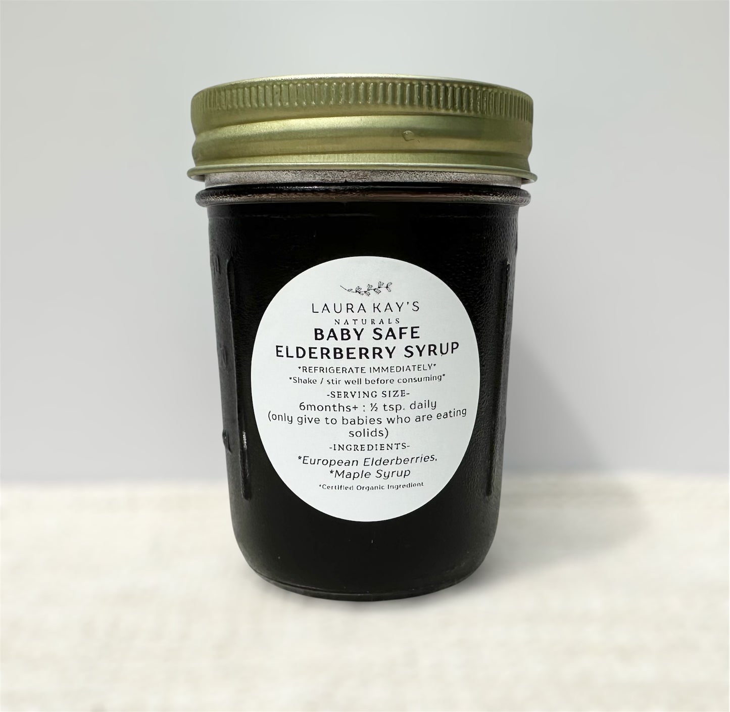 Baby Safe Elderberry Syrup