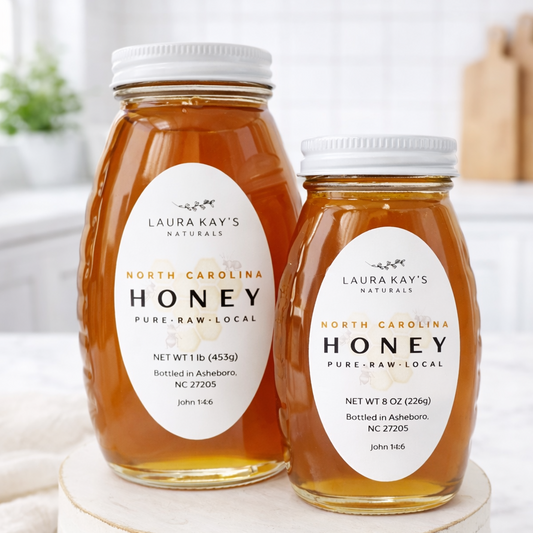 NC Raw Local Sourwood Honey